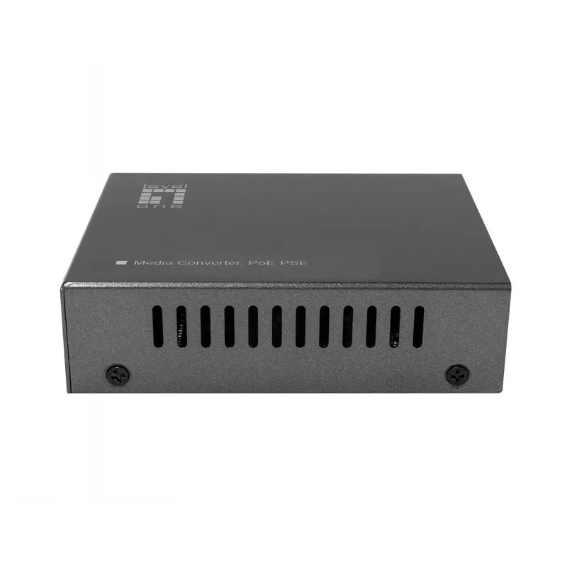 LevelOne Conversor de meios RJ45 para SFP Gigabit, PoE PSE