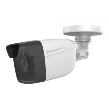 LevelOne GEMINI Câmara IP fixa em rede, 2 megapixels, H.265, 802.3af PoE, LEDs IV, interior/exterior
