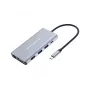 Conceptronic DONN20G Docking station USB 3.2 Gen 1 10 em 1, HDMI, VGA, USB-A 5 Gbit/s, USB-C 5 Gbit/s, SD, TF/MicroSD, áudio, GbE LAN, 100 W USB PD