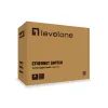 LevelOne Switch Gigabit de 16 portas, Gigabit Ethernet (10/100/1000), duplex integral, montagem em rack