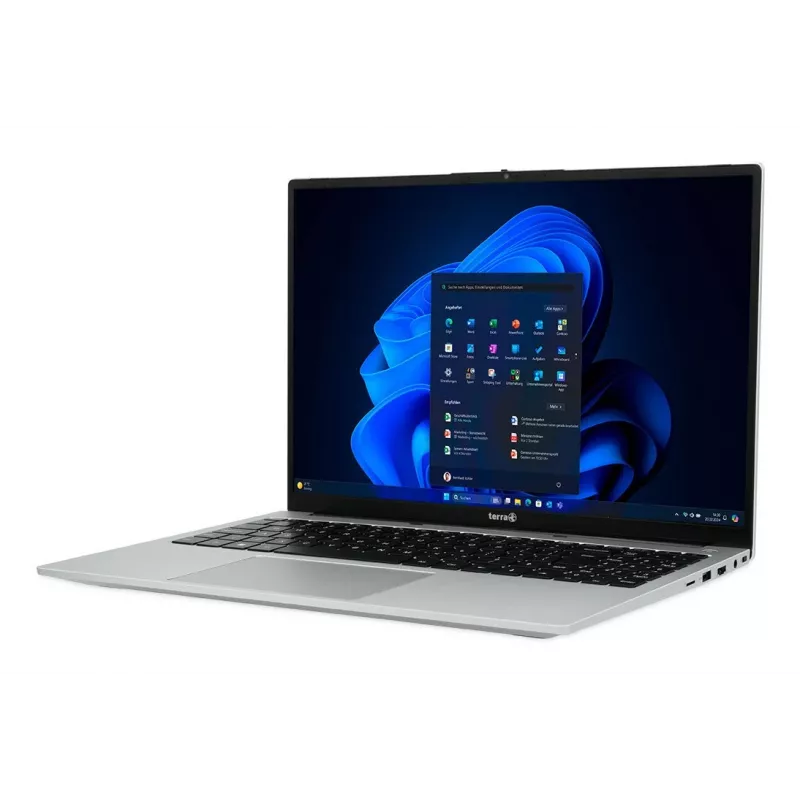 TERRA MOBILE 1410M Intel Core Ultra 5 125U Portátil 35,6 cm (14 inch) WUXGA 16 GB DDR5-SDRAM 512 GB SSD Wi-Fi 6 (802.11ax) Windows 11 Pro alemão preto, prateado