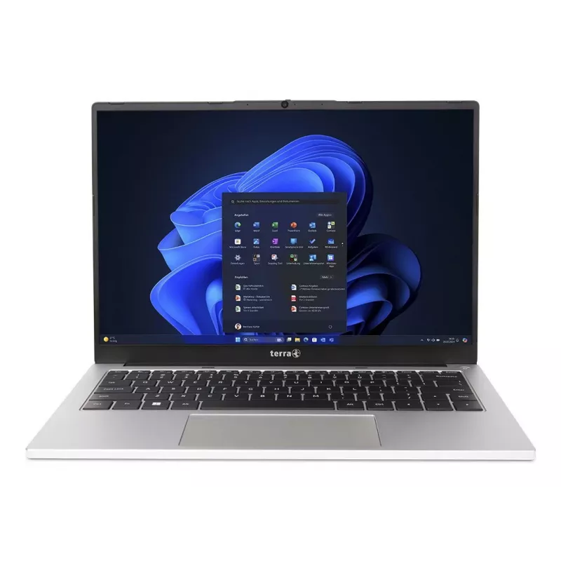 TERRA MOBILE 1410M Intel Core Ultra 5 125U Portátil 35,6 cm (14 inch) WUXGA 16 GB DDR5-SDRAM 512 GB SSD Wi-Fi 6 (802.11ax) Windows 11 Pro alemão preto, prateado