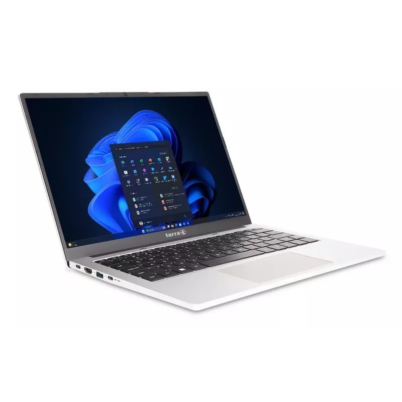 TERRA MOBILE 1410M Intel Core Ultra 5 125U Portátil 35,6 cm (14 inch) WUXGA 16 GB DDR5-SDRAM 512 GB SSD Wi-Fi 6 (802.11ax) Windows 11 Pro alemão preto, prateado