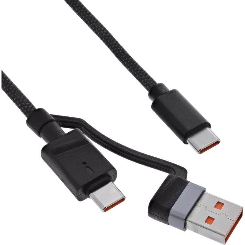 InLine 55365 Webcam 5MP com USB-C, autofoco, Windows Hello e obturador de privacidade