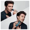 Braun Series 3 310s Máquina de barbear de lâmina Trimmer Preto, Azul