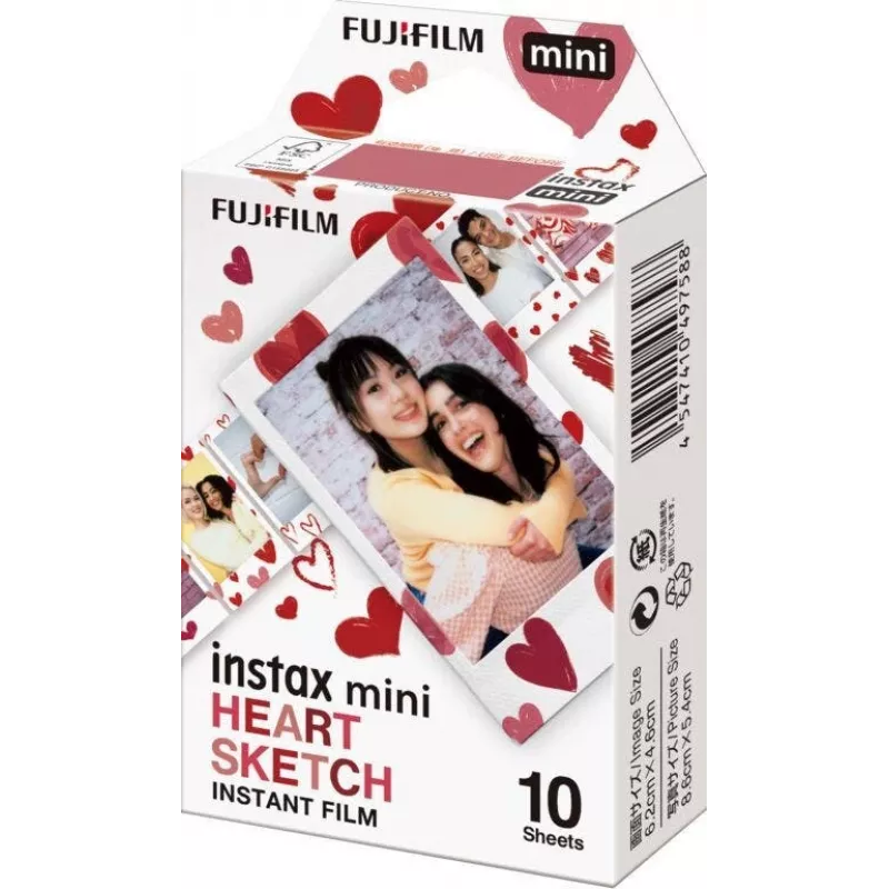 Fujifilm Instax mini Filme instantâneo 10 unid. 54 x 86 mm