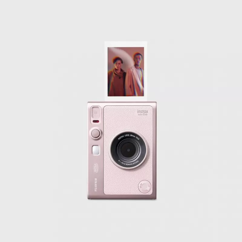 Fujifilm Instax mini Evo 1/5 polegadas 2560 x 1920 píxeis 62 x 46 mm CMOS Rosa
