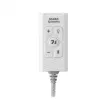 Placa de som Mars Gaming MSC2W 7.1 USB branco 3,5 mm