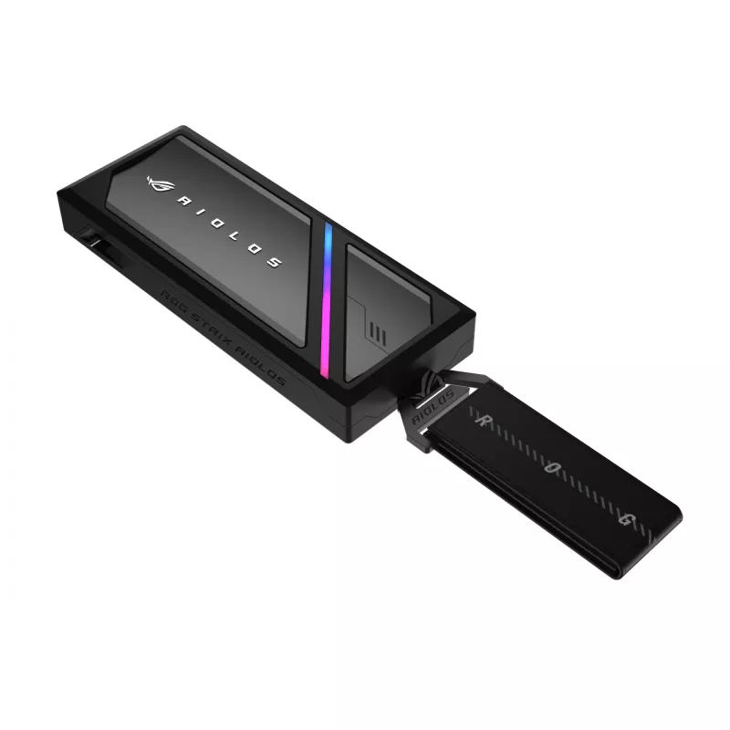 Caixa externa para SSD ASUS ROG STRIX AIOLOS USB (MPN 90DD02U0-MA9000)