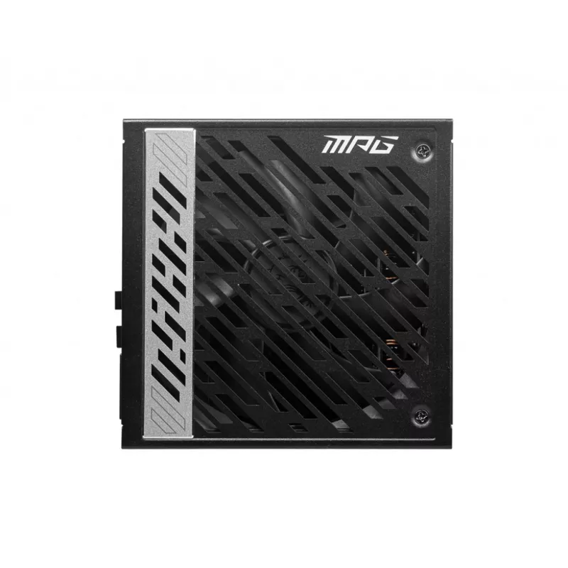 MSI MPG A1000G UK Fonte de alimentação '1000W, certificada 80 Plus Gold, totalmente modular, condensadores 100% japoneses, cabos planos, fonte de alimentação ATX, cabo de alimentação UK, preto, suporta as GPUs mais recentes'