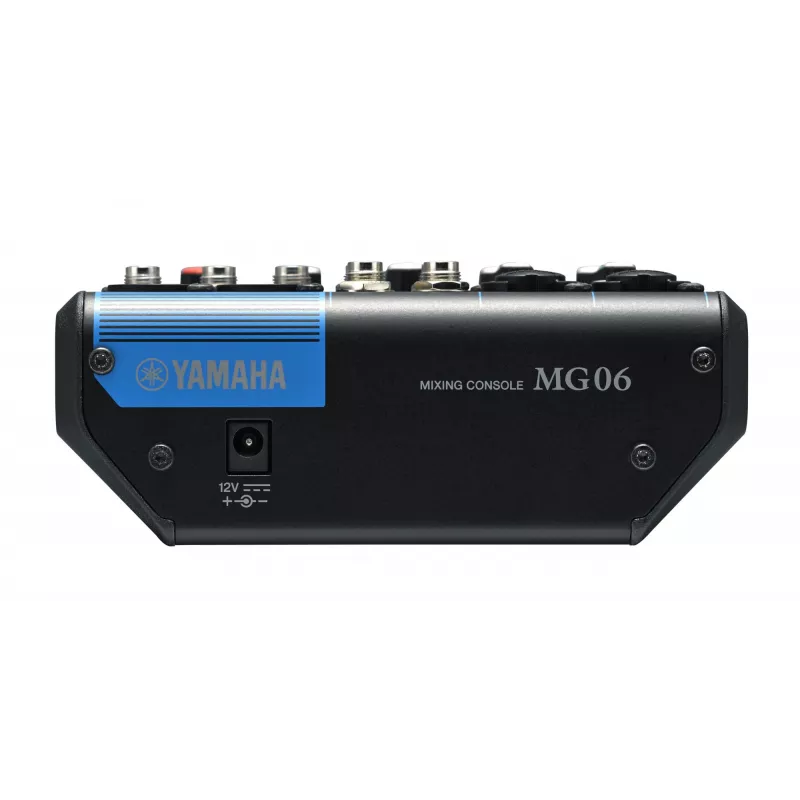 Misturadora de áudio Yamaha MG06 6 canais preto