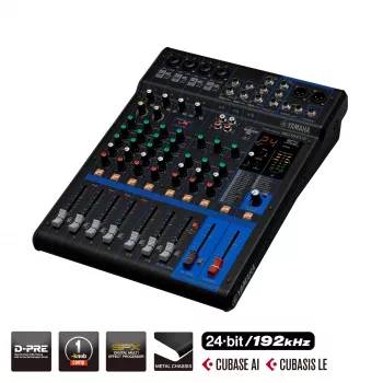 Misturadora de áudio Yamaha MG10XUF 10 canais