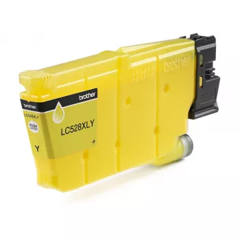 Brother LC528XLY Tinteiro Amarelo 1 unid. Original Ultra Alto Rendimento