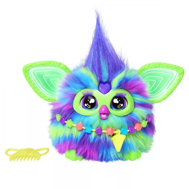 Brinquedo Interativo HASBRO Furby Aurora Furbealis – olhos que mudam de cor, animal de estimação interativo