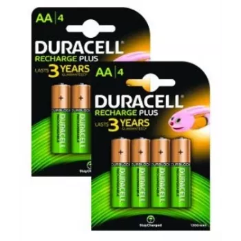 Duracell BUN0060A Pilha Doméstica Recarregável AA Níquel-Metal Hidreto (NiMH)