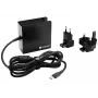 Sandberg Carregador de CA USB-C PD 90W EU+UK, interior, AC, 20,2 V, 4,5 A, 1,8 m, preto