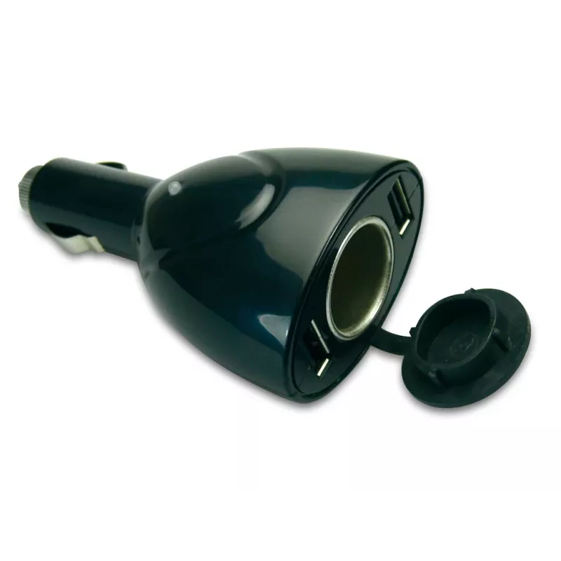 Sandberg Carregador de automóvel USB 3in1, automóvel, isqueiro, 5 V, preto