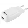 Sandberg Carregador de CA Mini USB 1A EU, interior, AC, 5 V, preto, branco