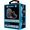 Sandberg Carregador magnético sem fios In Car 15W, automóvel, USB, carregamento sem fios, 1,2 m, preto