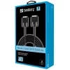 Sandberg Cabo de monitor DVI-DVI 2 m, 2 m, preto, macho/macho, 145 mm, 35 mm, 205 mm