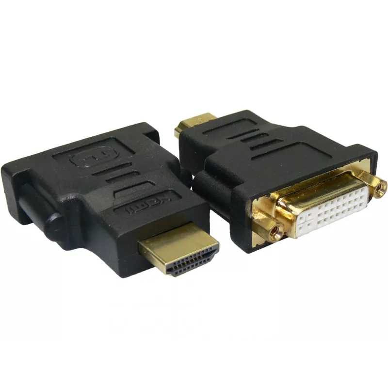 Sandberg Adaptador DVI-F - HDMI-M, HDMI, DVI, preto