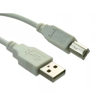 Sandberg USB 2.0 A-B macho 0,7 m, 0.7 m, USB A, USB B, USB 2.0, macho/macho, branco