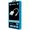 Sandberg Adaptador MiniDP1.2>HDMI2.0 4K60, Mini DisplayPort, HDMI, macho, fêmea, 3840 x 2160 píxeis, 6 Gbit/s
