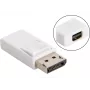 Sandberg Conversor DisplayPort > MiniDP, DisplayPort, Mini DisplayPort, branco