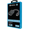 Sandberg Adaptador DP>HDMI+DVI+VGA, 0,19 m, DisplayPort, VGA (D-Sub)+ HDMI + DVI, macho, fêmea, 3840 x 2160 píxeis