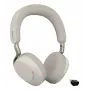 Jabra Evolve3 75 MS Link390c auscultadores com microfone, Warm Grey