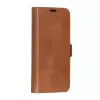 Capa tipo carteira dbramante1928 Lynge para Samsung Galaxy S23+ — Tan, 3 compartimentos para cartões, compatível com ecrã de 6,6 polegadas