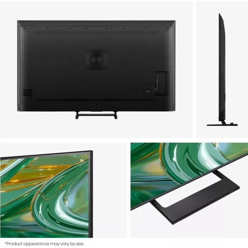 Hisense 75E8S TV 190.5 cm (75 polegadas) 4K Ultra HD Smart TV Wi-Fi cinzento 400 cd/m²