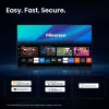 Hisense 85E7S PRO TV 2,16 m (85 polegadas) UHD+ Smart-TV Wi-Fi preto 400 cd/m²