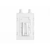 Ecrã de projeção motorizado MULTIBRACKETS M 16:10 90 polegadas (visível 193,9×121,2 cm) branco mate, preto/branco