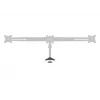 Base de passagem Multibrackets M Desktopmount para suportes de monitor individual/duplo/triplo preto modelo