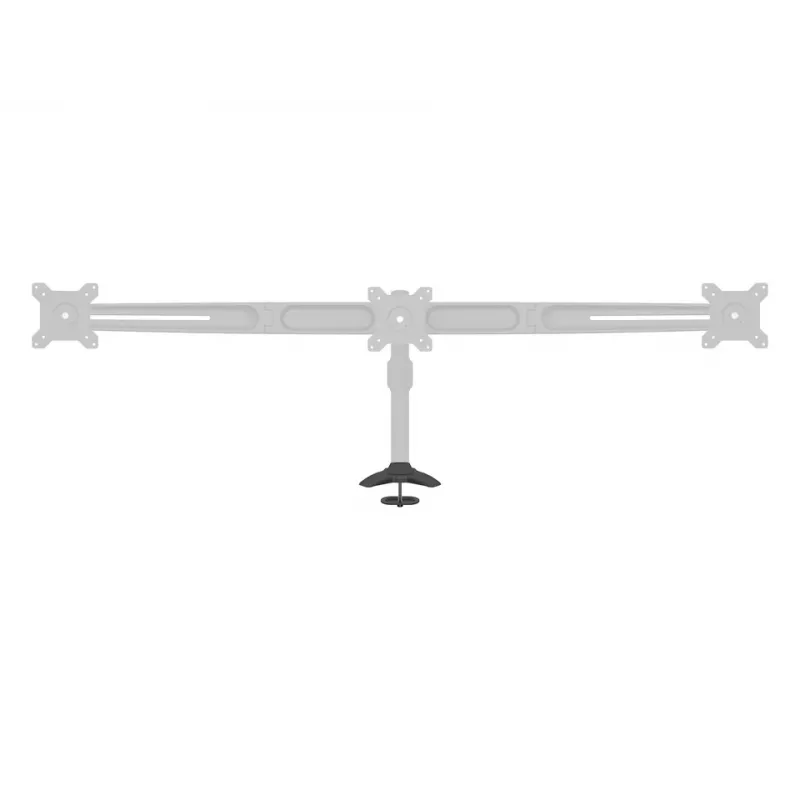 Base de passagem Multibrackets M Desktopmount para suportes de monitor individual/duplo/triplo preto modelo