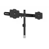 Base de passagem Multibrackets M Desktopmount para suportes de monitor individual/duplo/triplo preto modelo