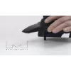 Base de passagem Multibrackets M Desktopmount para suportes de monitor individual/duplo/triplo preto modelo