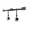 Multibrackets M VESA Desktopmount Triple Desk Clamp 24-32 polegadas 24 kg