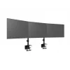 Multibrackets M VESA Desktopmount Triple Desk Clamp 24-32 polegadas 24 kg