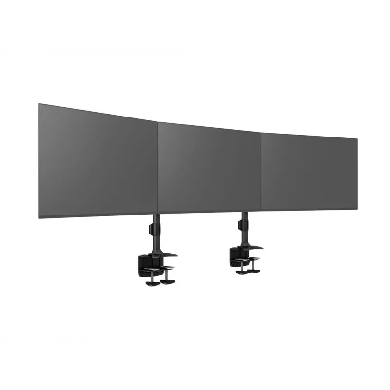 Multibrackets M VESA Desktopmount Triple Desk Clamp 24-32 polegadas 24 kg