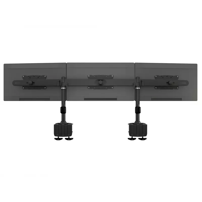 Multibrackets M VESA Desktopmount Triple Desk Clamp 24-32 polegadas 24 kg