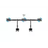 Multibrackets M VESA Desktopmount Triple Desk Clamp 24-32 polegadas 24 kg