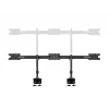 Multibrackets M VESA Desktopmount Triple Desk Clamp 24-32 polegadas 24 kg