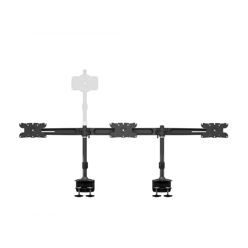 Multibrackets M VESA Desktopmount Triple Desk Clamp 24-32 polegadas 24 kg
