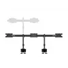 Multibrackets M VESA Desktopmount Triple Desk Clamp 24-32 polegadas 24 kg