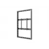 Multibrackets M Pro Series caixa 55 polegadas parede fina média preta aço horizontal/vertical
