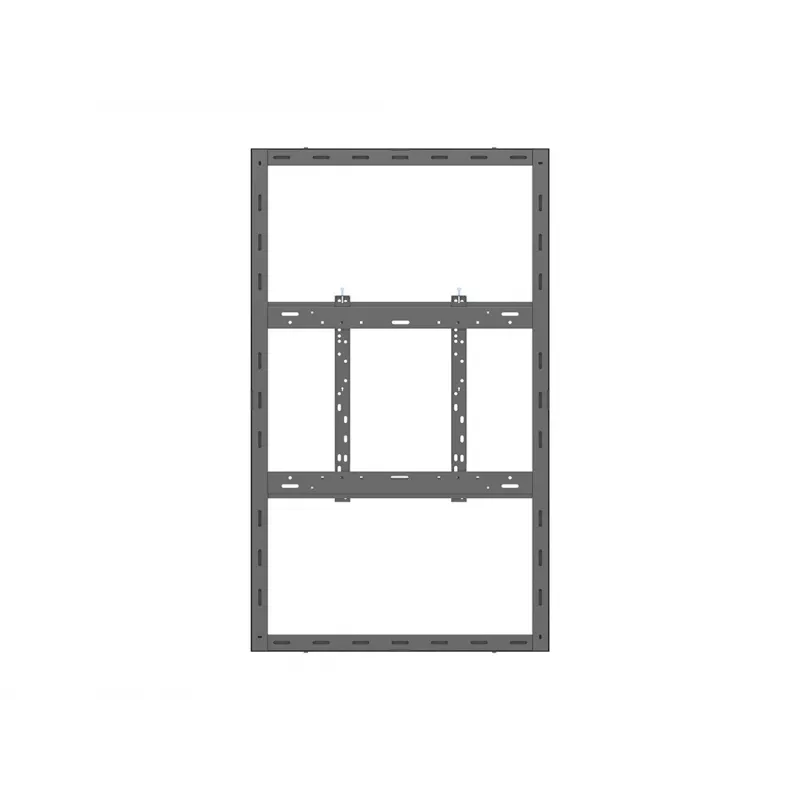 Multibrackets M Pro Series caixa 55 polegadas parede fina média preta aço horizontal/vertical