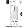 Cellularline Clear Mag - Galaxy S26 Ultra capa transparente ultra resistente com rebordo de borracha, compatível com o ecossistema Qi2 e acessórios magnéticos, tratada contra amarelecimento.