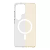 Cellularline Clear Mag - Galaxy S26 Ultra capa transparente ultra resistente com rebordo de borracha, compatível com o ecossistema Qi2 e acessórios magnéticos, tratada contra amarelecimento.